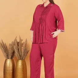 Indietoga Embroidered Tunic With Trousers Co-Ords image 4