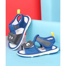 Cute Walk by Babyhug Light Weight Velcro Closure Sandals - Blue-picture-30