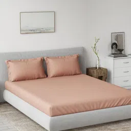 DDecor Spectrum Brown 180 TC Cotton Bedsheet Set 2.74 m X 2.74 m-picture-38