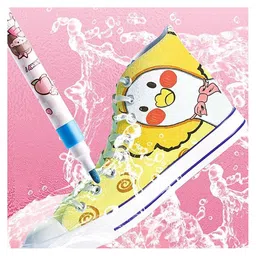 SANJARY Waterproof Colorful Acrylic Paint 48 Pens color Non Transparent Non-toxic Acrylic Mark Pen color design may vary image 3