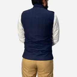 GARGIAN Master Cut Men Blue Polyester Jackets image 2