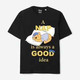 Wear Your Mind Boys Winnie The Pooh Printed Pure Cotton Applique T-shirt-picture-21