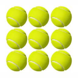 HackerX Set Of 9 Tennis Cricket Ball-picture-13