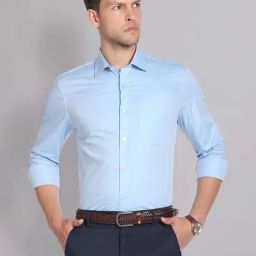 AD by Arvind Blue Regular Fit Shirt-picture-30
