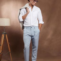 Campus Sutra Open-Weave Self Design Comfort Regular Fit Casual Shirt-picture-18