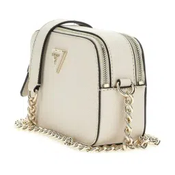 Guess Bone Noelle Textured Camera Cross Body Bag image 4
