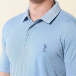 U.S. Polo Assn. Blue Slim Fit Polo T-Shirt image 5