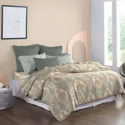 Mytrident Soft Comfort Bed in a bag King Size Bedsheet Set, Comforter & Pillow Cover-picture-37