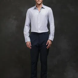 Rare Rabbit Green Regular Fit Solid Shirt image 5