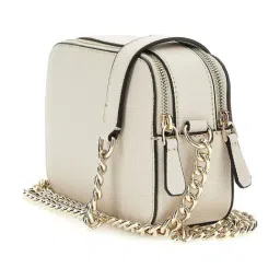 Guess Bone Noelle Textured Camera Cross Body Bag image 5