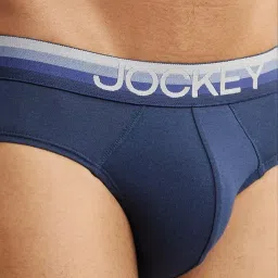 Jockey US07 Men's Super Combed Cotton Elastane Stretch Solid Brief with Ultrasoft Waistband image 5