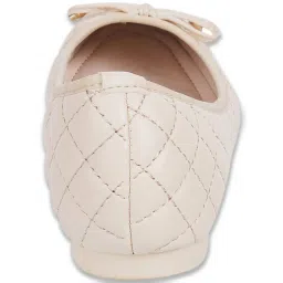 Mochi Women's Nude Flat Ballets image 5