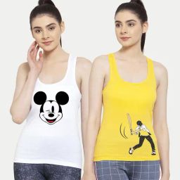 Friskers Multicolor Printed Camisole (Pack Of 2)-picture-9