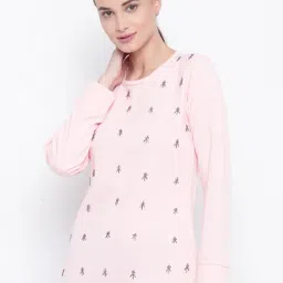Belle Fille Pink Embellished Sweatshirt-image-7