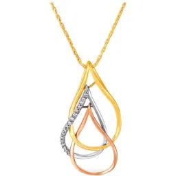 Mia by Tanishq 14k Gold & Diamond Pendant for Women-picture-14
