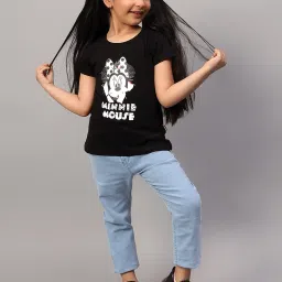 Cantabil Kids Black Printed T-Shirt image 5