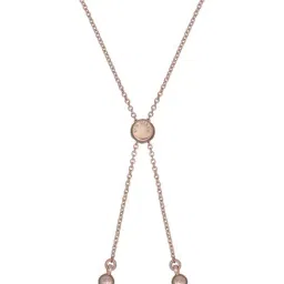 Ted Baker Braidn Rose Gold Tone Enamel Blossom Bracelet-image-9