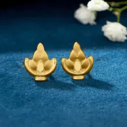 P.N.Gadgil Jewellers Nature Nuggets Yellow Gold Kids Earring For Kid-image-39