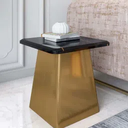 Durian Alberta Compact Metal Side Table-picture-38