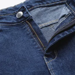 Aarika Navy Denim Solid Jeans image 5