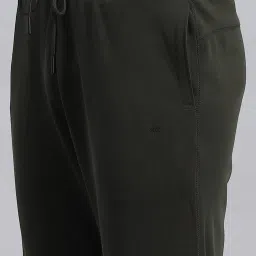 Monte Carlo Olive Cotton Regular Fit Trackpants image 5