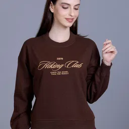 Colors and Blends Women Printed Sweatshirt image 2