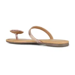Inc.5 Women's Rose Gold Toe Ring Sandals image 5