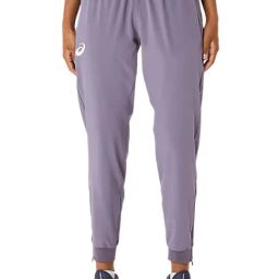 Asics Women's Greyish Purple Match Joggers-picture-41