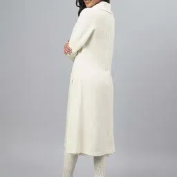 Aurelia White Regular Fit Cardigan image 2
