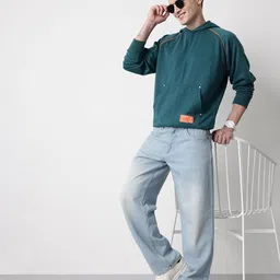 Mast & Harbour Hooded Regular Fit Sweatshirt image 5