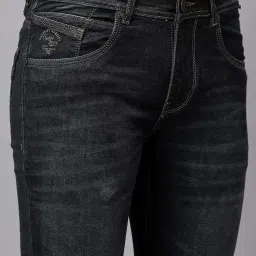 Cantabil Black Regular Fit Jeans image 5