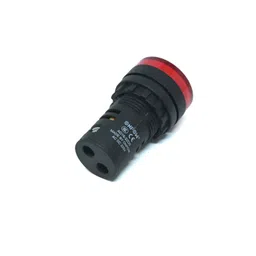 ONPOW-AD16-22DS/R/220V/P(AC/DC)-22mm AC/DC 220V Red LED Pilot Lamp Indicator IP65 image 2