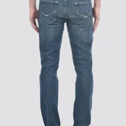 U.S. Polo Assn. Blue Solid Straight Fit Jeans image 2