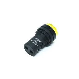 ONPOW-AD16-22ES/Y/24V(AC/DC)-22mm AC/DC 24V Yellow LED Pilot Lamp Indicator IP40 image 2