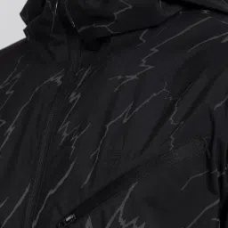 Adidas Originals Black Regular Fit Printed Jacket image 5