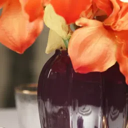 Pure Home And Living Purple Ceramic Vases image 2
