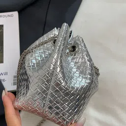 StyleCast PU Bucket Satchel image 4