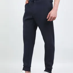 French Connection Navy Blue Blended Solid Lounge Pants image 5