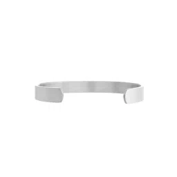 VOJ Silver Plated Kada Bracelets for Men image 4