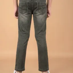 Crimsoune Club Boys Grey Solid Jeans image 2