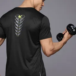 HRX by Hrithik Roshan Printed Rapid-Dry Training T-shirt-picture-32