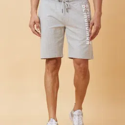 Being Human Grey Regular Fit Printed Shorts-picture-15