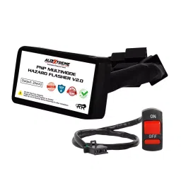 AllExtreme EXFHM1 Hazard Light Module Compatible for Royal Enfield Himalayan - Black-picture-14