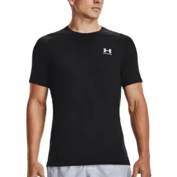 Under Armour Black Slim Fit Sports T-Shirt-picture-19