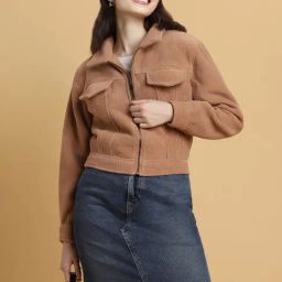Forever 21 Brown Regular Fit Jacket-picture-10