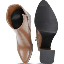 Ronnie Grey Women's Camel Casual Booties image 4