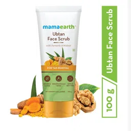 Mamaearth Unisex Set of Sustainable Vitamin C Face Wash & Tan Removal Scrub image 3
