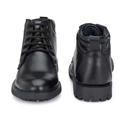 Eego Italy Men's Black Derby Boots image 5