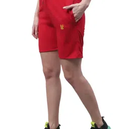 Vimal Jonney Red Regular Fit Mid Rise Shorts-image-27
