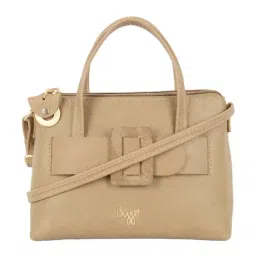 Baggit Beige Animal Effect Extra Small Satchel-image-7